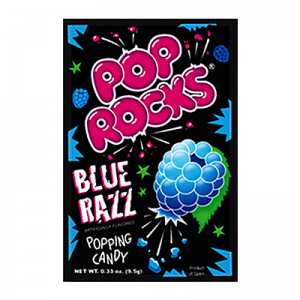  Pop Rocks - Blue Razz Popping Candy 9,5g