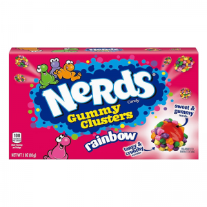  Nerds Gummy Clusters Rainbow Teaterbox 85g