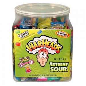 Warheads Extreme Sour Hard Candy BIG PACK 240 pieces 964g