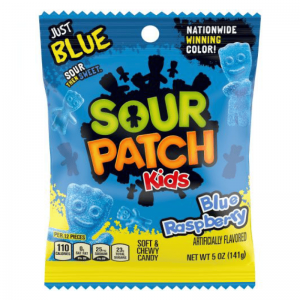  Sour Patch Kids Blue Raspberry 102g Påse