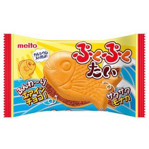  Meito Puku Puku Chocolate Fish Cookie Japan 16g