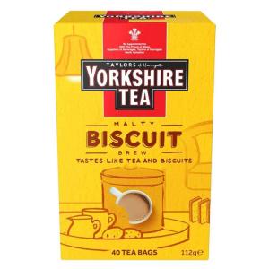  Yorkshire Tea Biscuit Brew 40 p&aring;sar