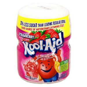  Kool Aid Strawberry Drink Mix Tub 538g