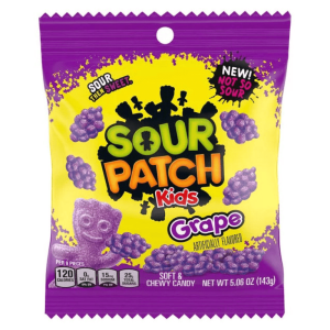  Sour Patch Kids Grape 141g Påse