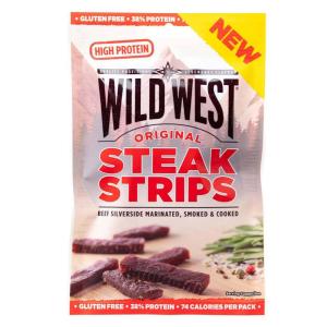  Wild West Original Steak Strips 25g