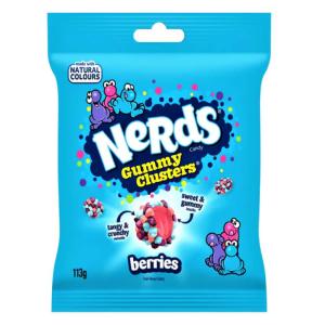  Nerds Gummy Clusters Very Berry 113g Påse