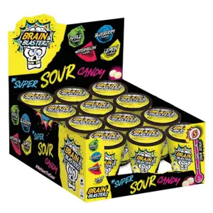  Brain Blasterz Super Sour Original Hard Candy 48g