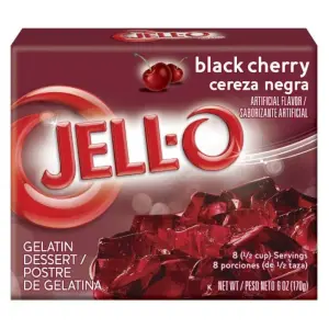  Jell-O Black Cherry 85g