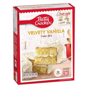  Betty Crocker Velvety Vanilla Cake Mix 425g