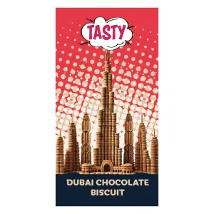  Tasty Dubai 10-pack Chocolate Biscuit 200g