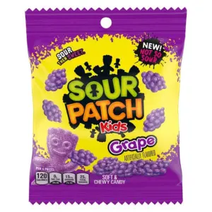  Sour Patch Kids Grape 102g Påse