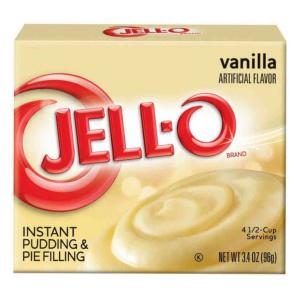  Jell-O Instant Pudding Vanilla 102g