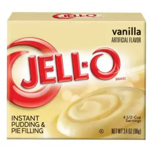  Jell-O Instant Pudding Vanilla 102g