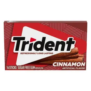  Trident Cinnamon Sockerfri 14 sticks