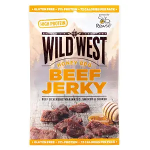  Wild West Honey BBQ Beef Jerky 25g