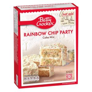 Betty Crocker Rainbow Chip Party Cake Mix 425g