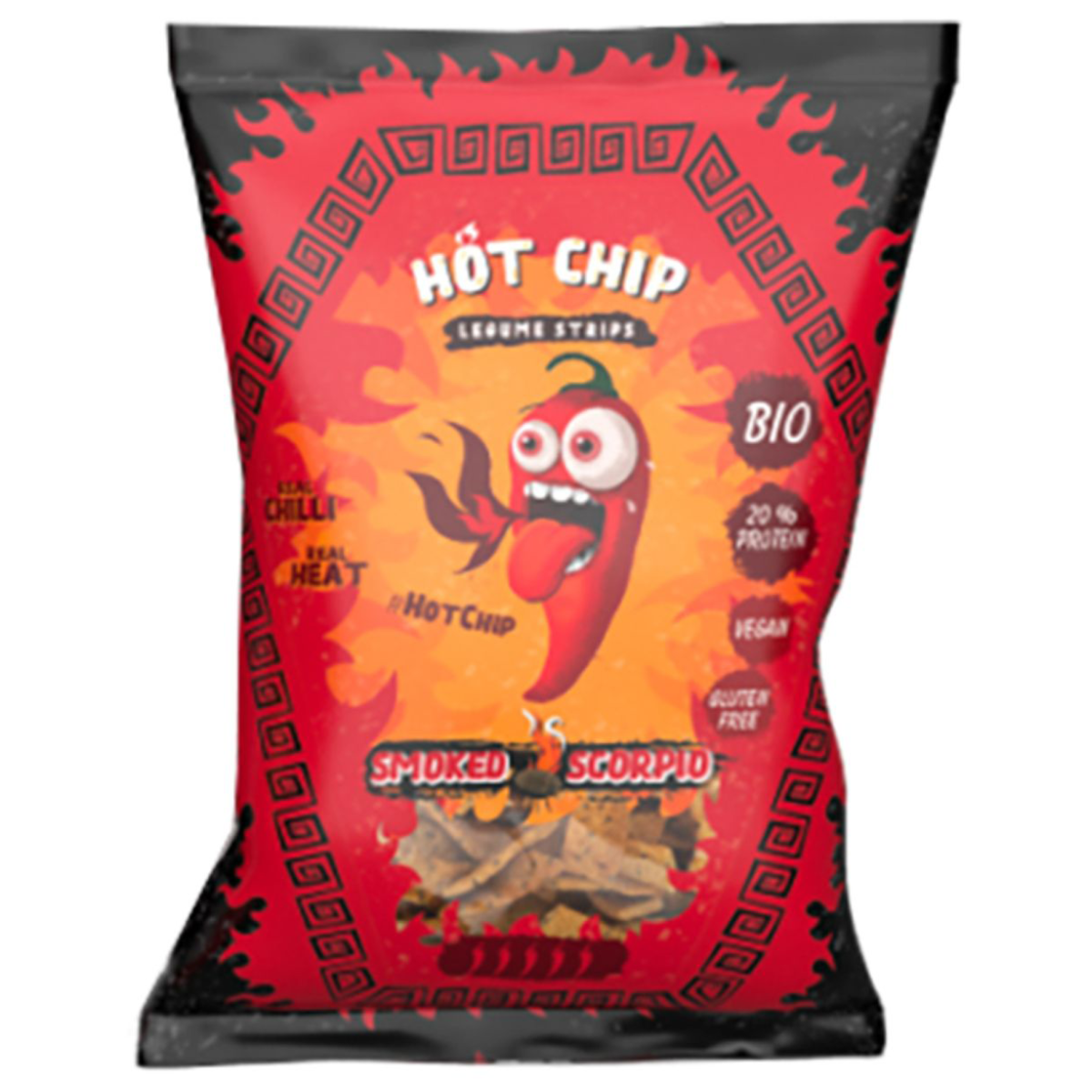 Hot Chip Chilli Strips Smoked Scorpio 80g