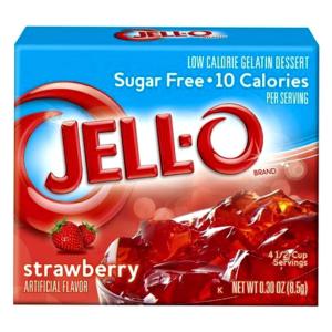  Jell-O Sugar Free Strawberry 8.5g