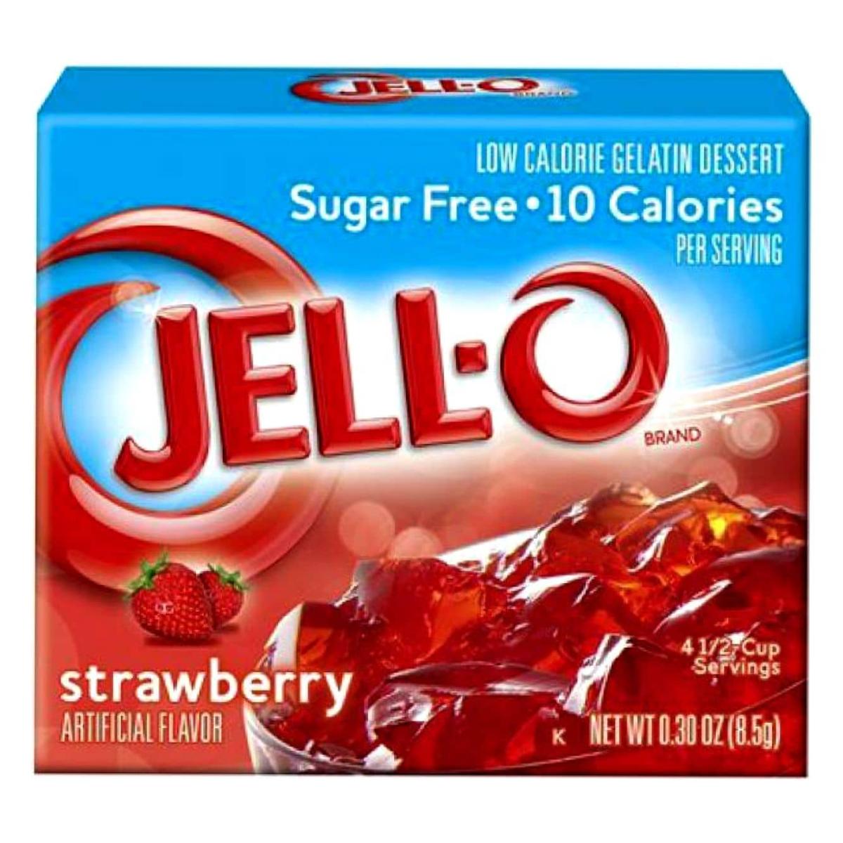 Jell-O Sugar Free Strawberry 8.5g