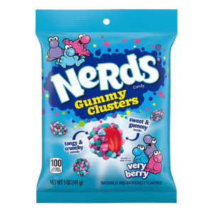 Nerds Gummy Clusters Very Berry 113g Påse