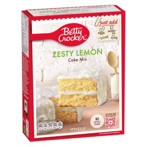  Betty Crocker Zesty Lemon Cake Mix 425g