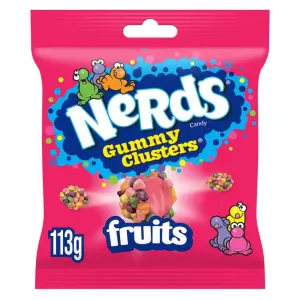  Nerds Gummy Clusters Fruits 113g Påse