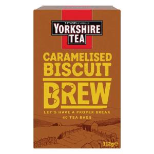  Yorkshire Tea Caramelised Biscuit Brew 40 påsar