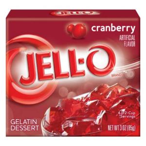  Jell-O Cranberry 85g