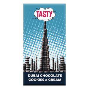  Tasty Dubai Chocolate Cookies&Cream 200g