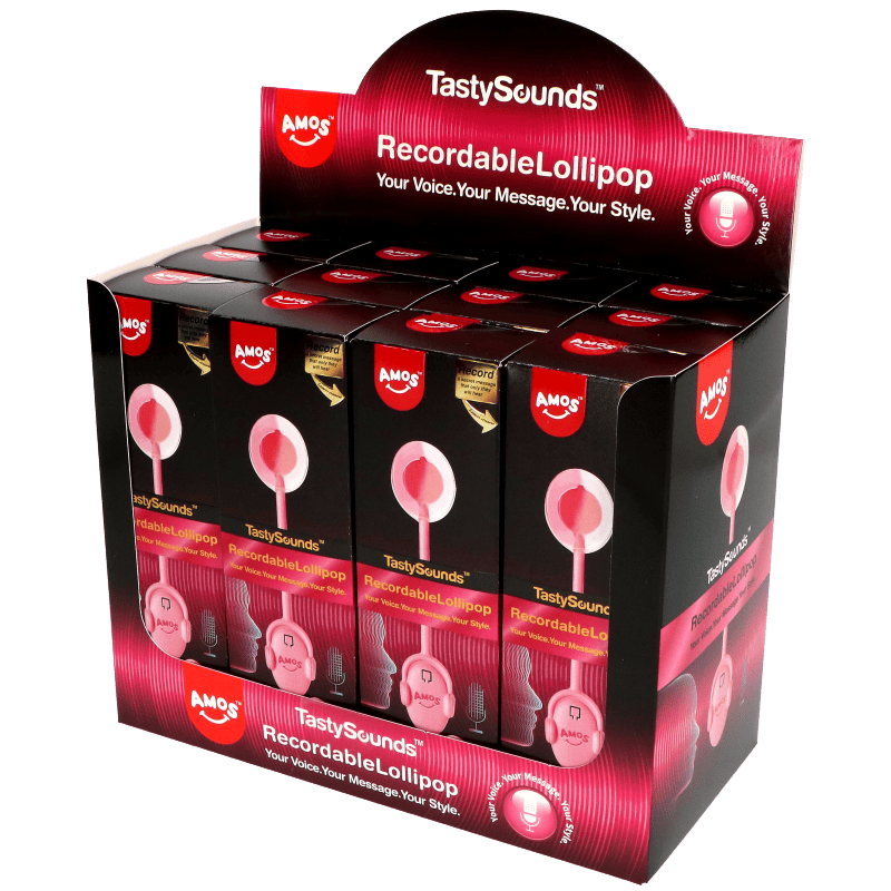 TastySounds Peach Audio Lollipop Recordable 16g