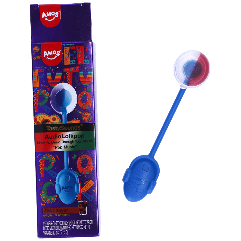 TastySounds Cola Audio Lollipop Pop Music 12g