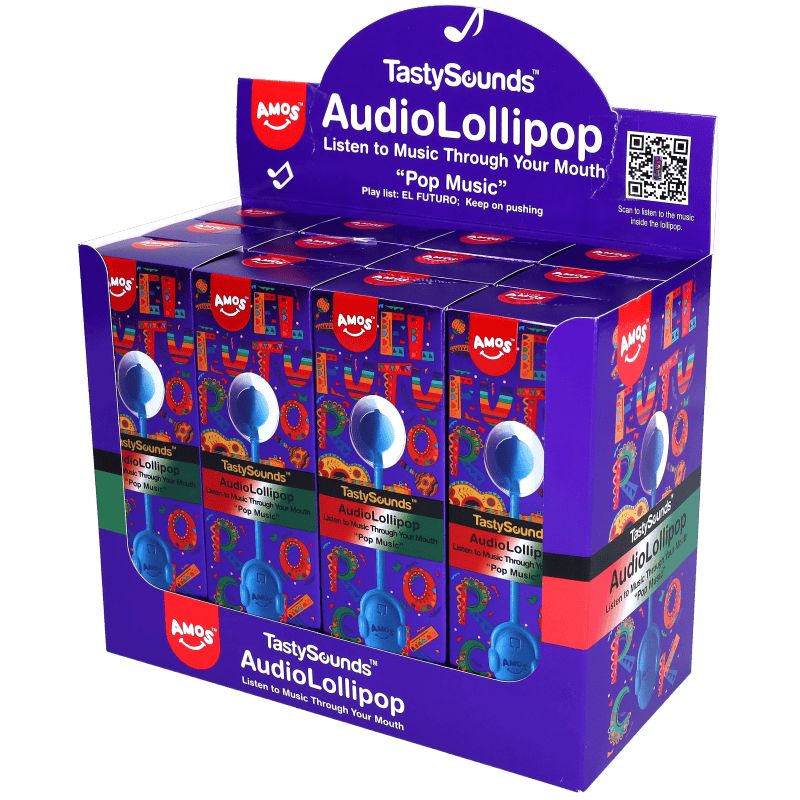 TastySounds Cola Audio Lollipop Pop Music 12g