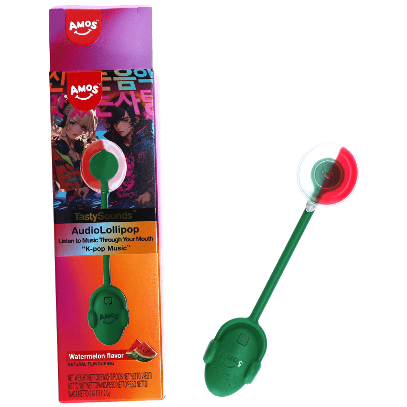  TastySounds Watermelon Audio Lollipop K-Pop 12g