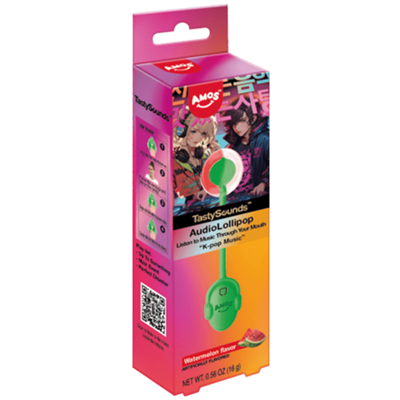  TastySounds Watermelon Audio Lollipop K-Pop 12g