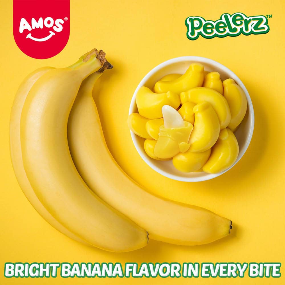  Amos Peelerz Gummy Banana 65g
