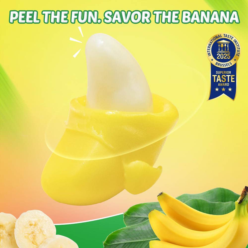  Amos Peelerz Gummy Banana 65g