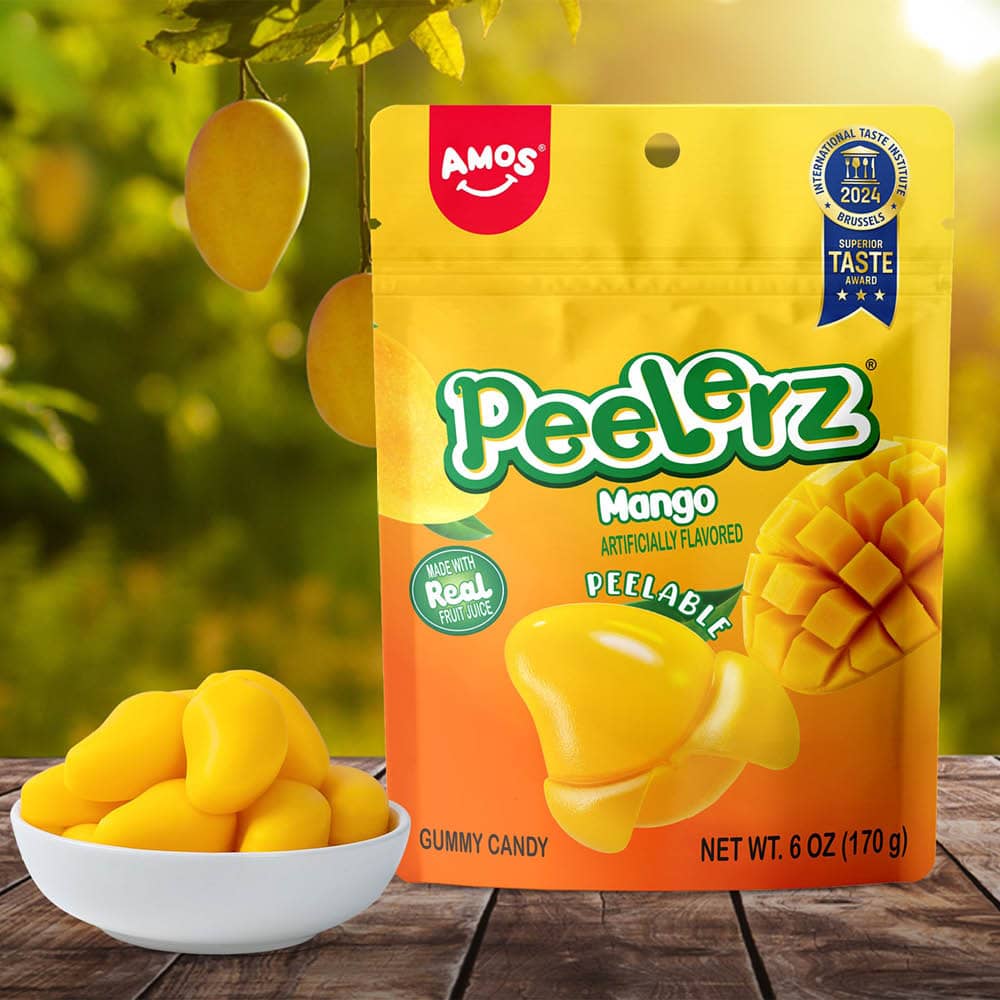  Amos Peelerz Gummy Mango 65g