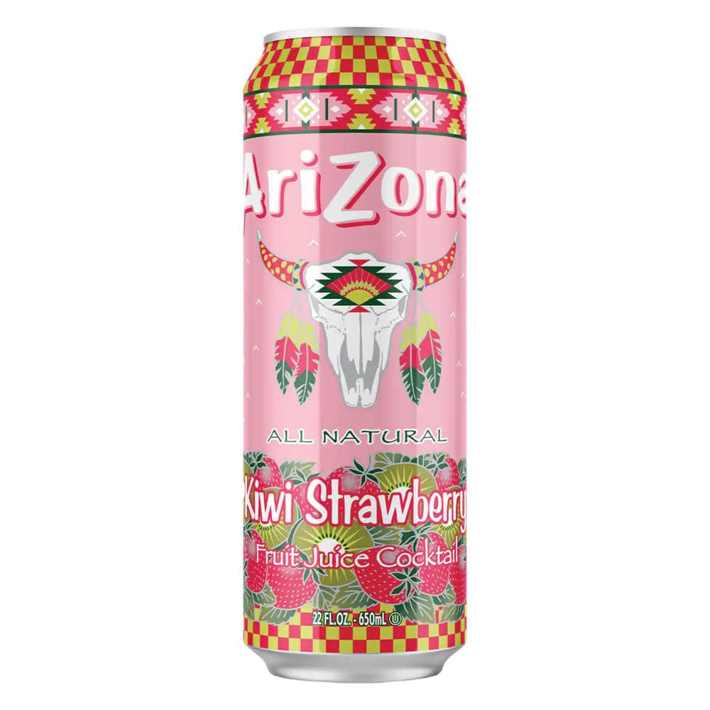  AriZona Kiwi Strawberry Fruit Juice Cocktail 650ml