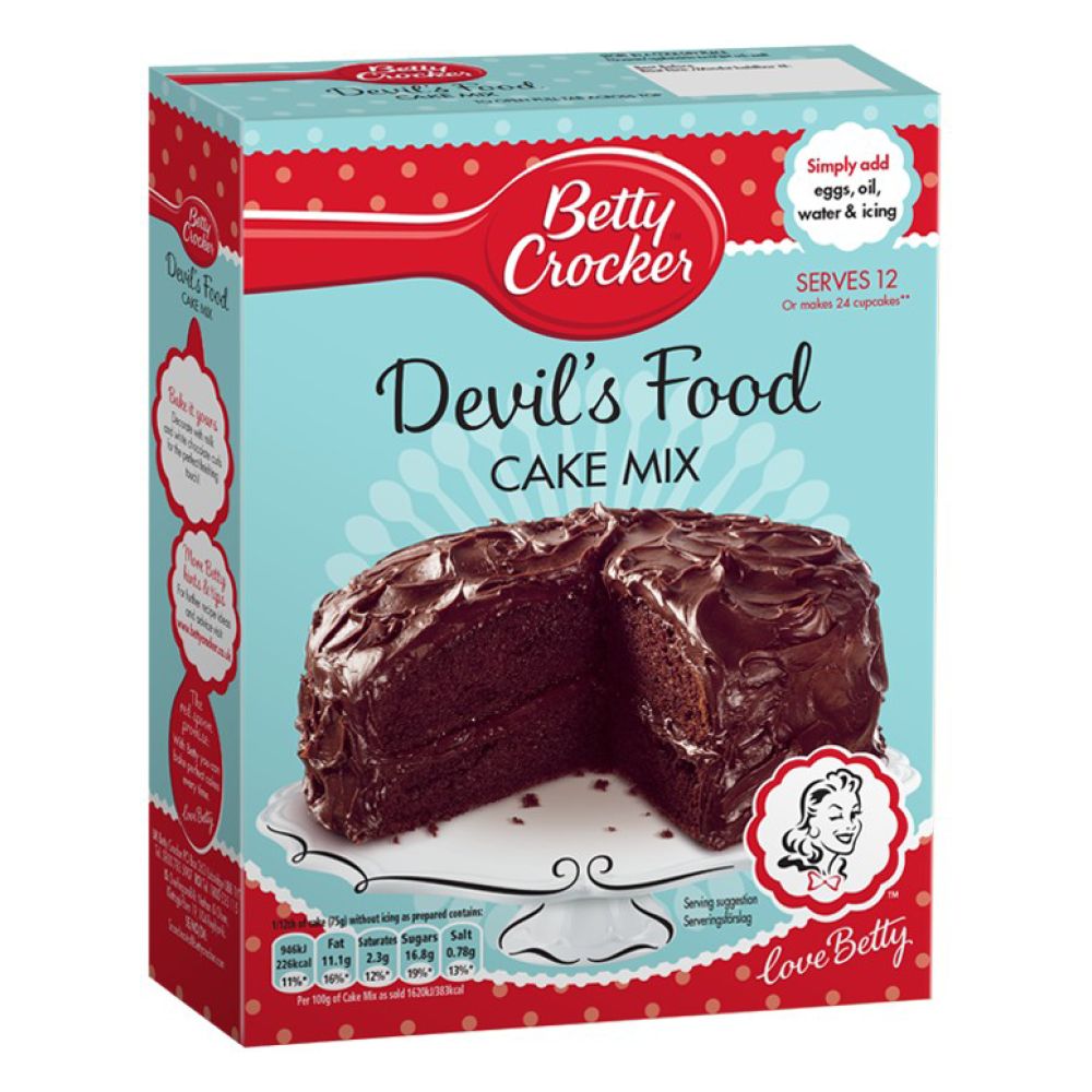 Betty Crocker Devils Food Cake Mix 425g