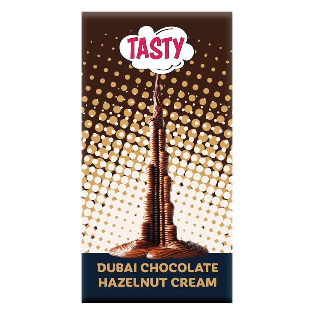  Tasty Dubai Chocolate Hazelnut Cream 200g
