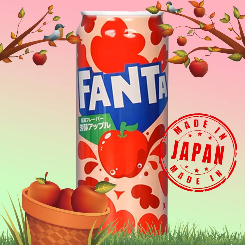Fanta Red Apple Japan 500ml