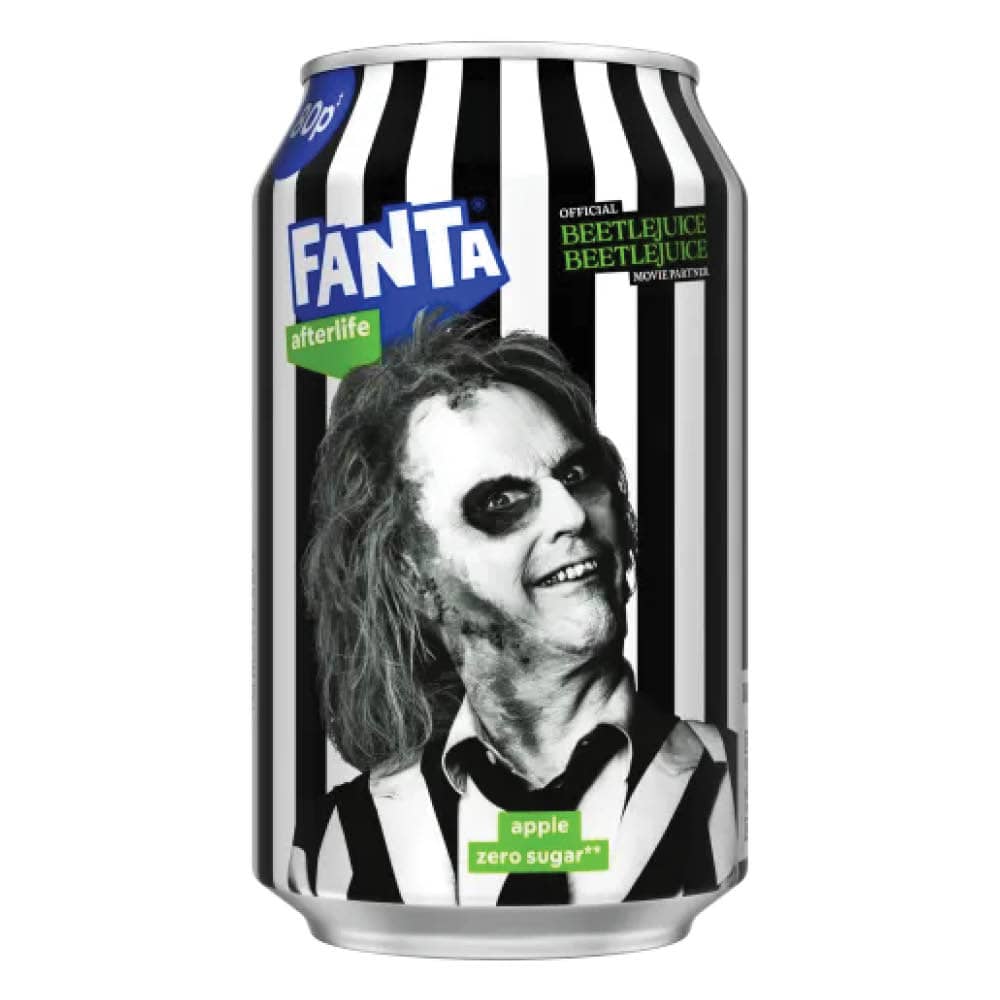 Fanta Green Apple Zero Beetlejuice 330ml