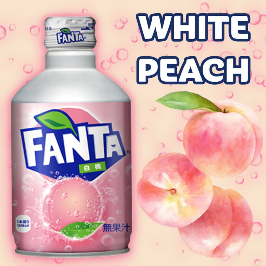  Fanta White Peach Japan 300ml