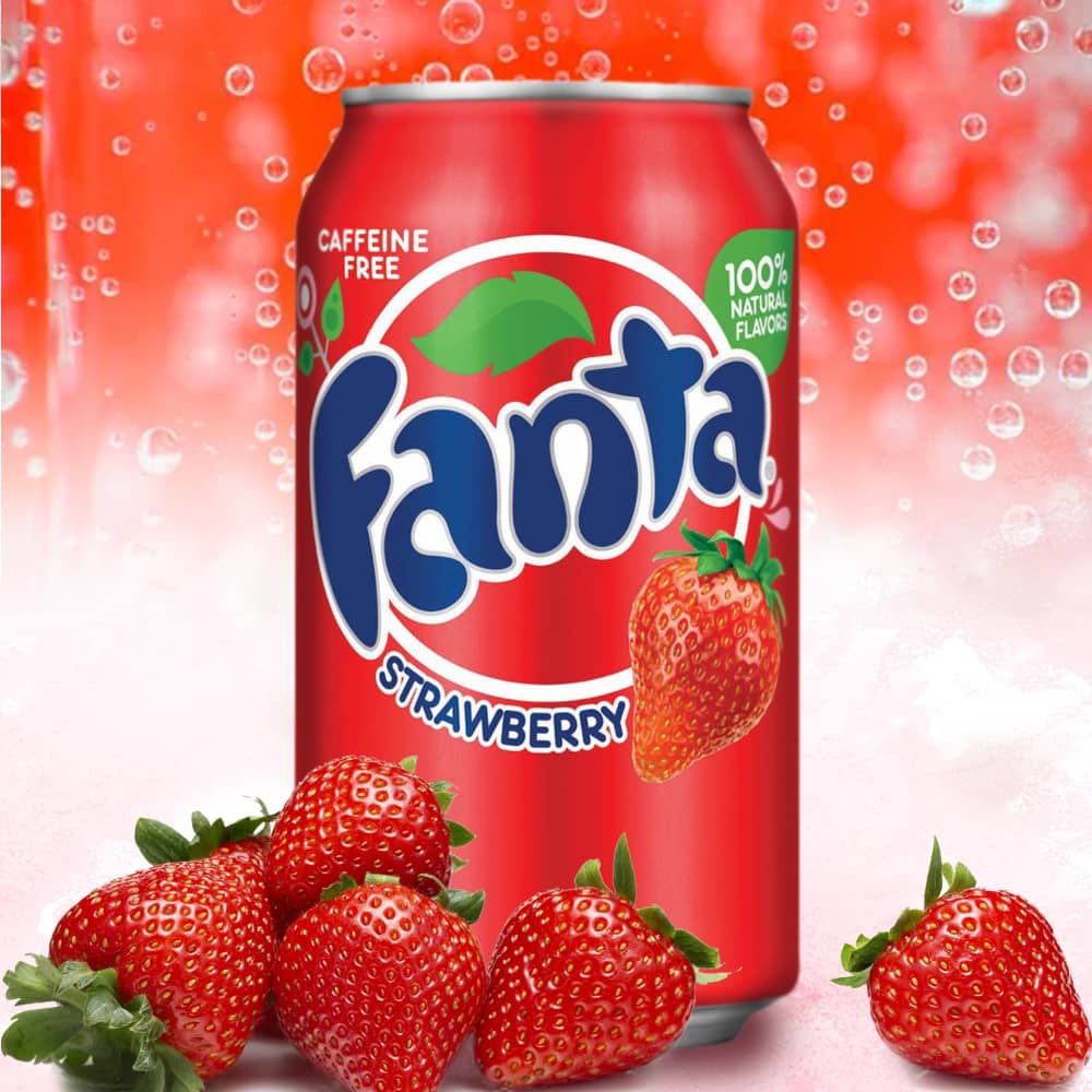  Fanta Strawberry 355ml