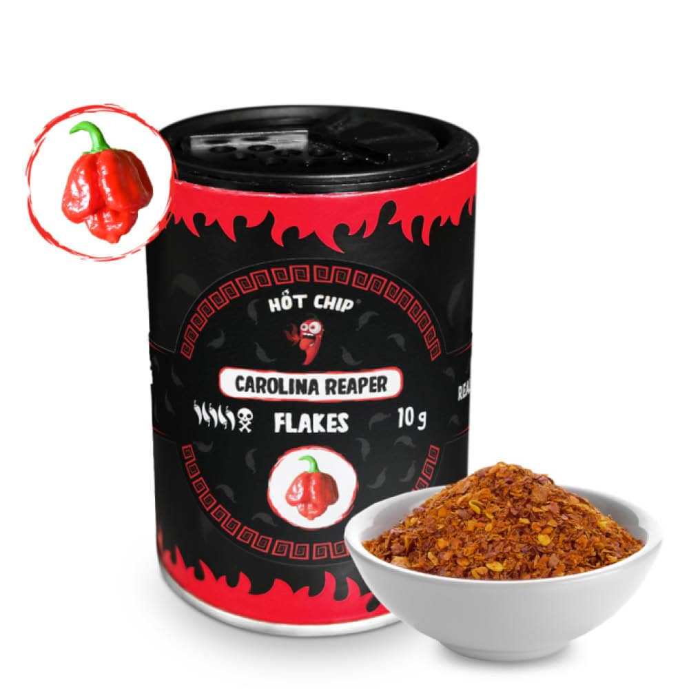 Hot Chip Carolina Reaper Chili Flakes 10g