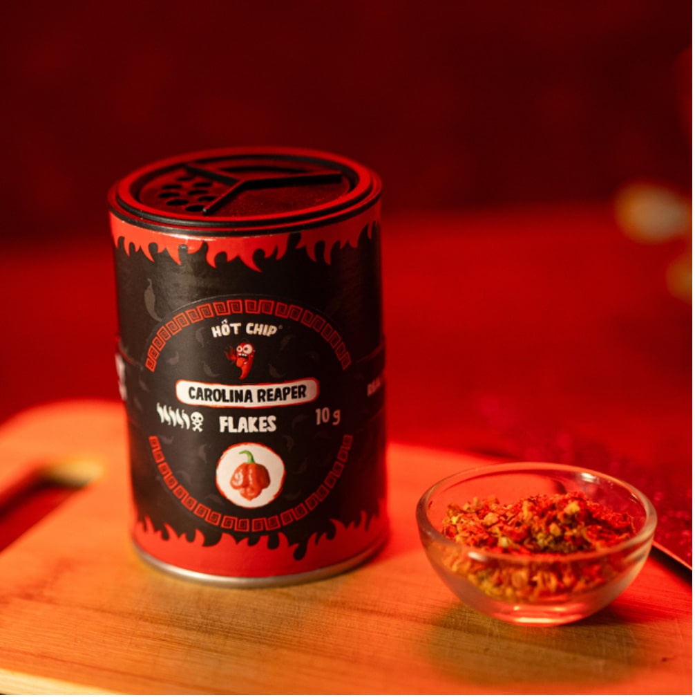 Hot Chip Carolina Reaper Chili Flakes 10g