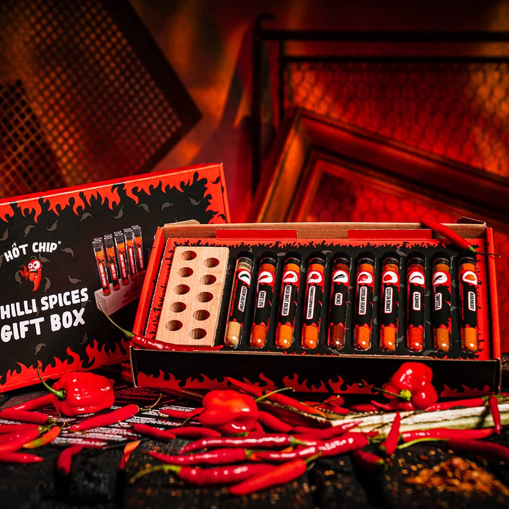 Hot Chip Chili Spices Gift Set 10pcs