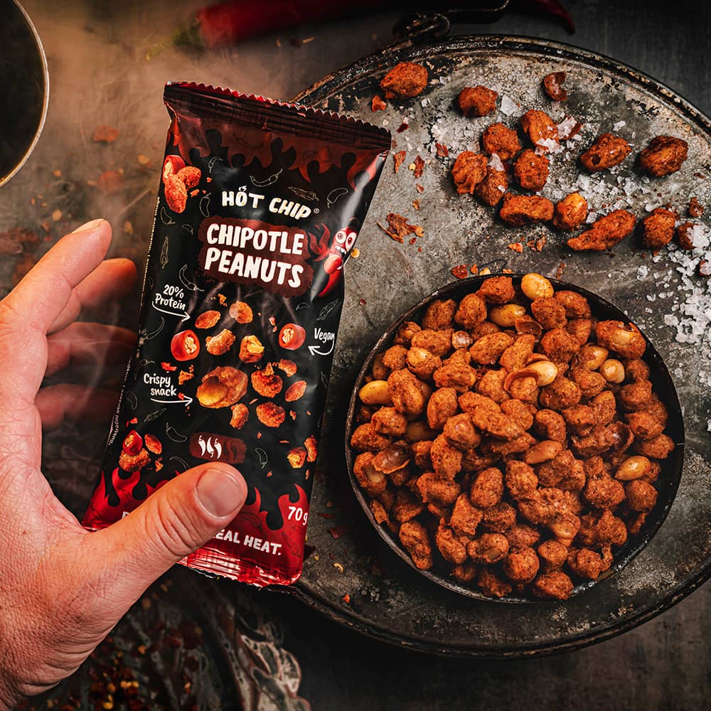 Hot Chip Chipotle Peanuts 70g