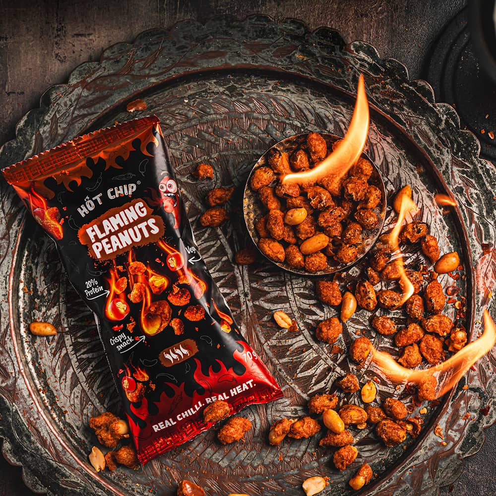 Hot Chip Flaming Peanuts 70g