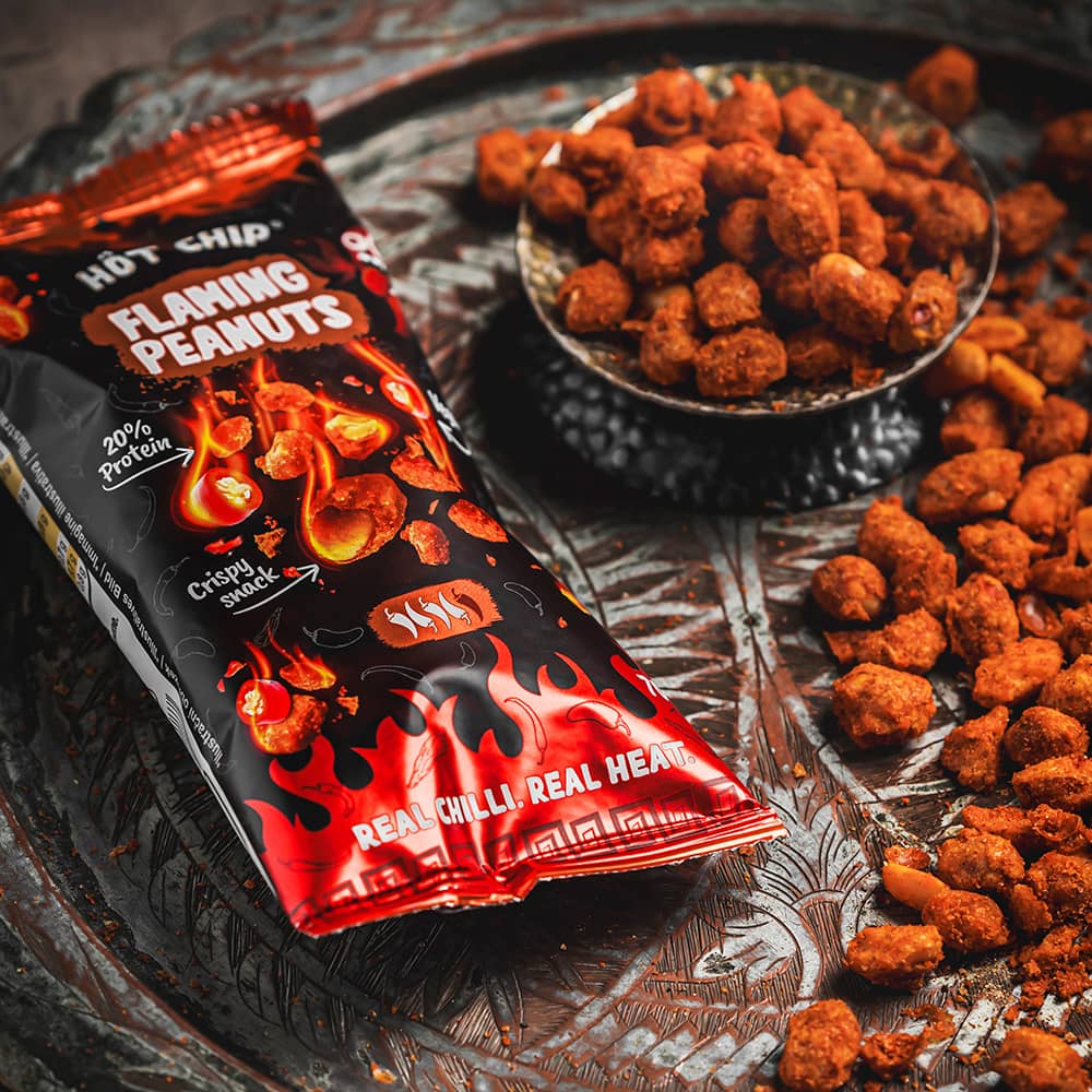 Hot Chip Flaming Peanuts 70g